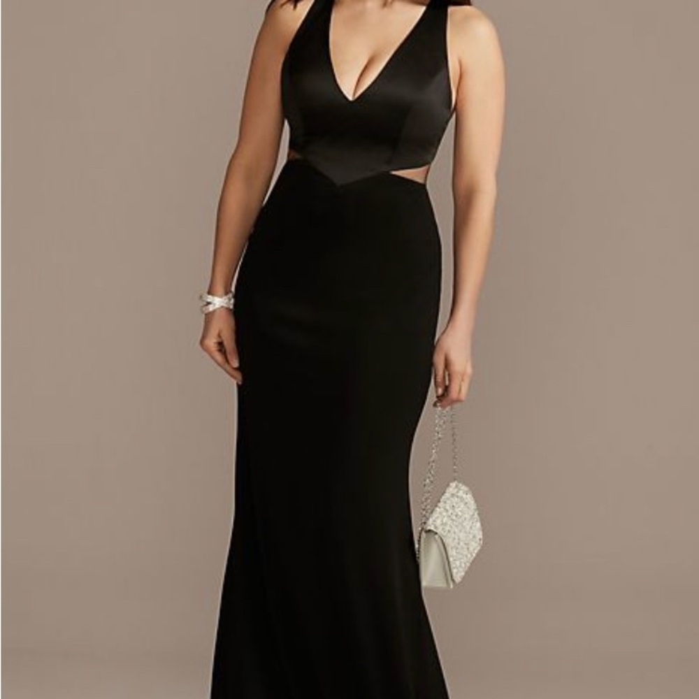 Elegant Black Evening Gown
